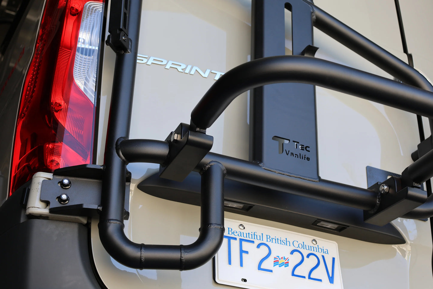 Sprinter two-in-one tire ladder carrier - Gen 2