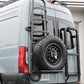 Sprinter two-in-one tire ladder carrier