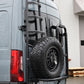 Sprinter two-in-one tire ladder carrier