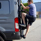 Ford Transit Two-in-one ladder and tire carrier