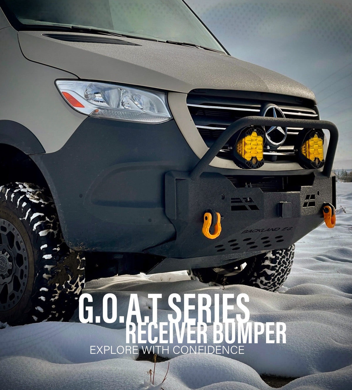 G.O.A.T - Front Bumper - with Receiver