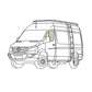 MERCEDES SPRINTER BUG SCREEN - FRONT DOOR (PAIR)