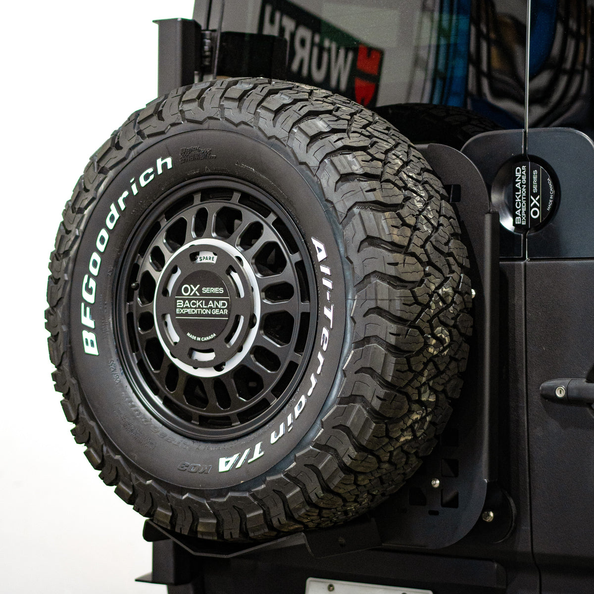 OX - Compact Carrier - Tire Mount Kit