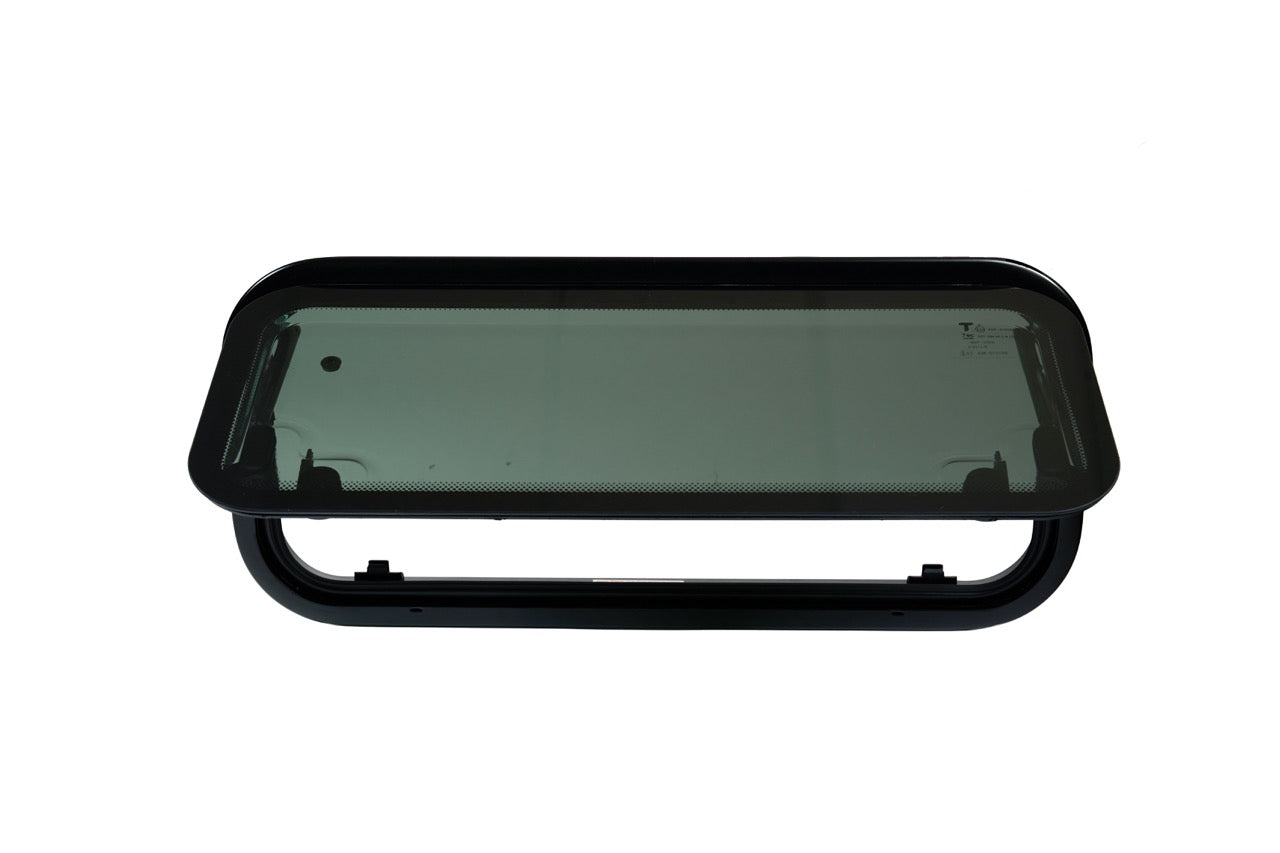 Glass & Acrylic Dual Pane Camper Windows 700x300mm (27.56"x11.81")