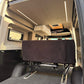 Flanged L Track For Campers - Anodized Matte Black
