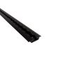 Flanged L Track For Campers - Anodized Matte Black