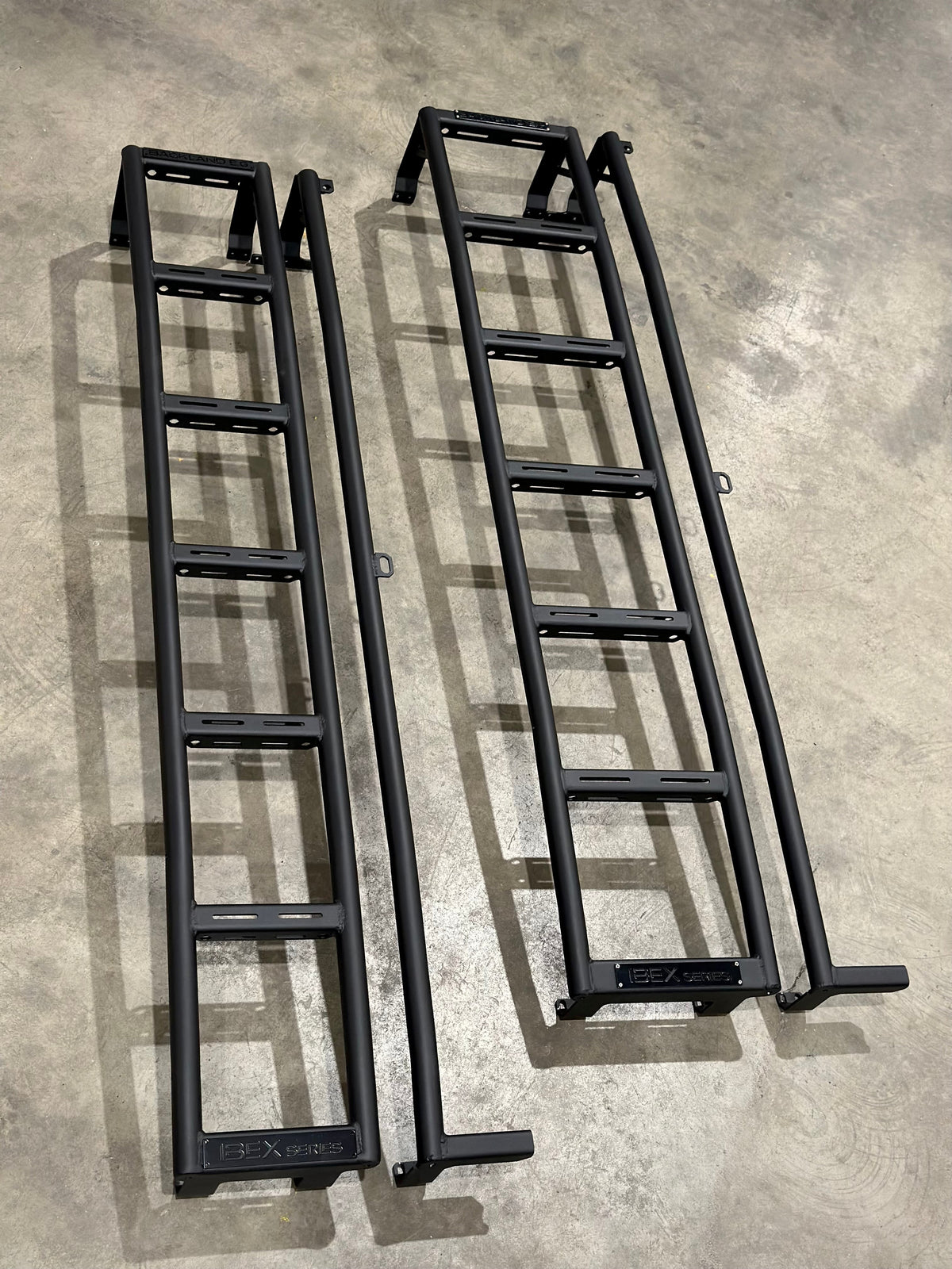 IBEX - Side Ladder - Sprinter Van High Roof 12" - Aluminum