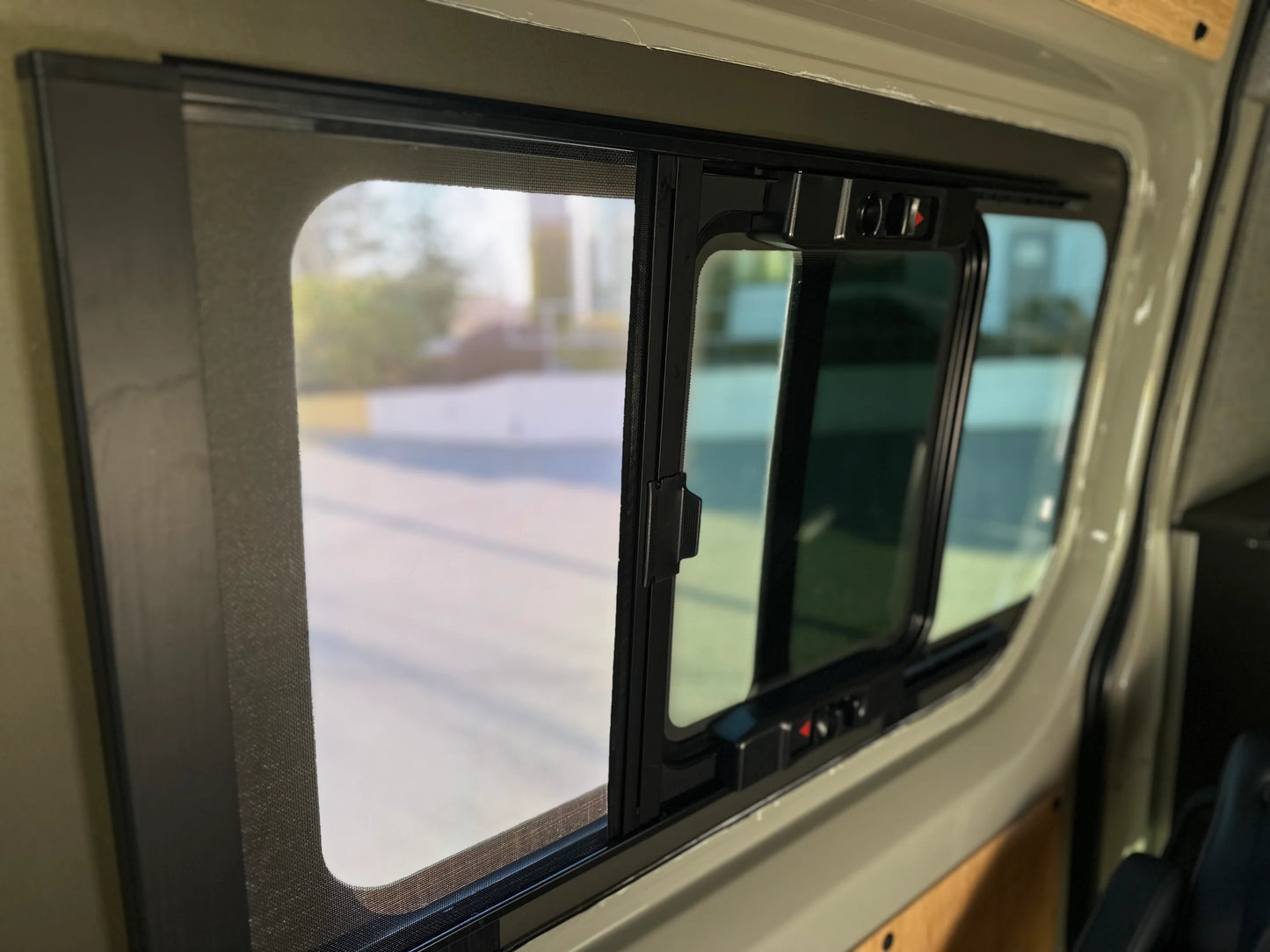 Mercedes Sprinter OEM Style Half-Slider Window