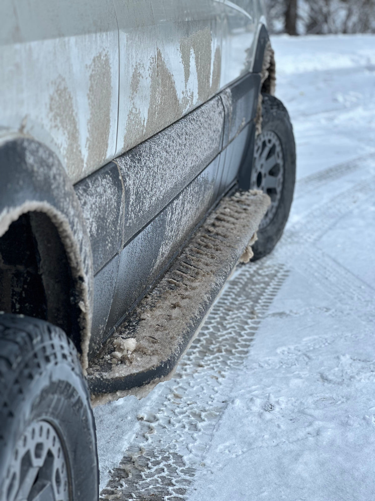 APEX - Side Steps - 144 - Regular - Shorter Driver Side - Aluminum