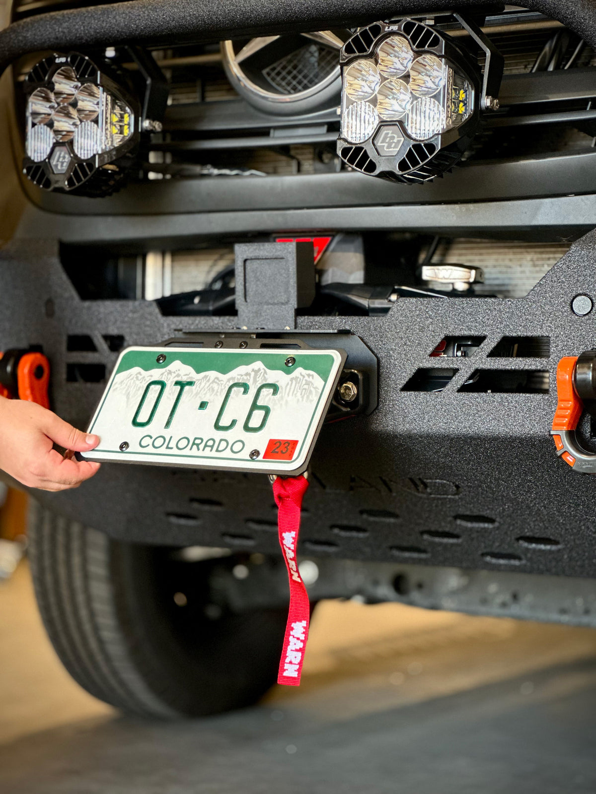 G.O.A.T - License Plate Mount