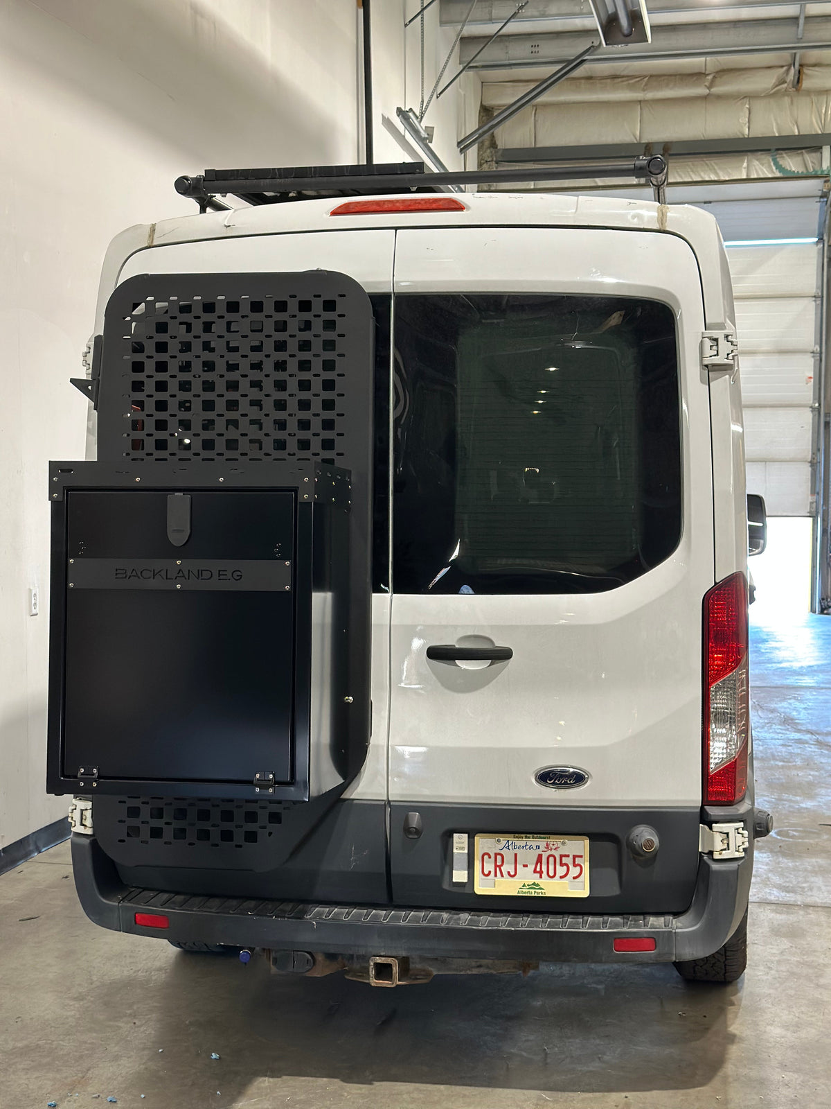 OX Rear Door Carrier - Adapter Kit - Ford Transit Mid Roof