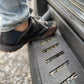 APEX - Rock Sliders / Side Steps - 170 - Drop Down with Shorter Driver Side - Steel