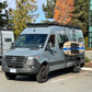 Aluminum Roof Rack For Mercedes Sprinter With Perforated Deck