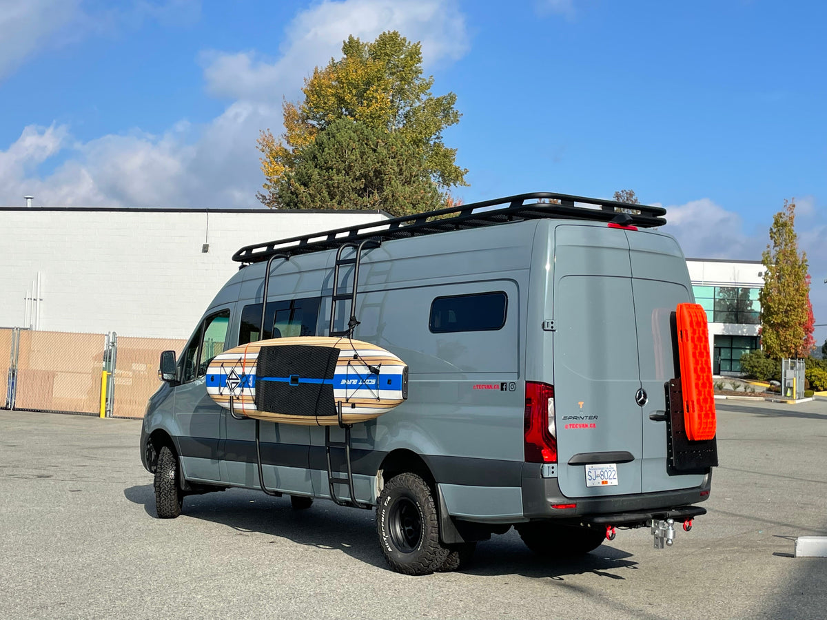 Aluminum Roof Rack For Mercedes Sprinter With Perforated Deck