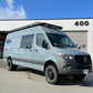 Aluminum Roof Rack For Mercedes Sprinter With Perforated Deck