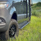 APEX - Rock Sliders / Side Steps - 170 - Drop Down - Steel