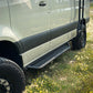 APEX - Side Steps - 144 - Drop Down - Shorter Driver Side - Aluminum
