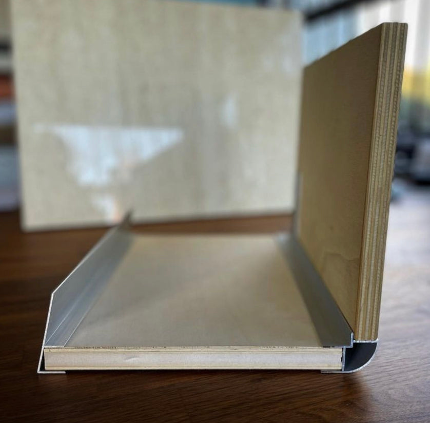 Aluminum Corner Extrusions For Camper Van Cabinets