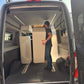 Camper Van Expandable Elevator Bed