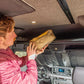 Mercedes Sprinter Headliner Shelf & Curtain Rod | VanEssential