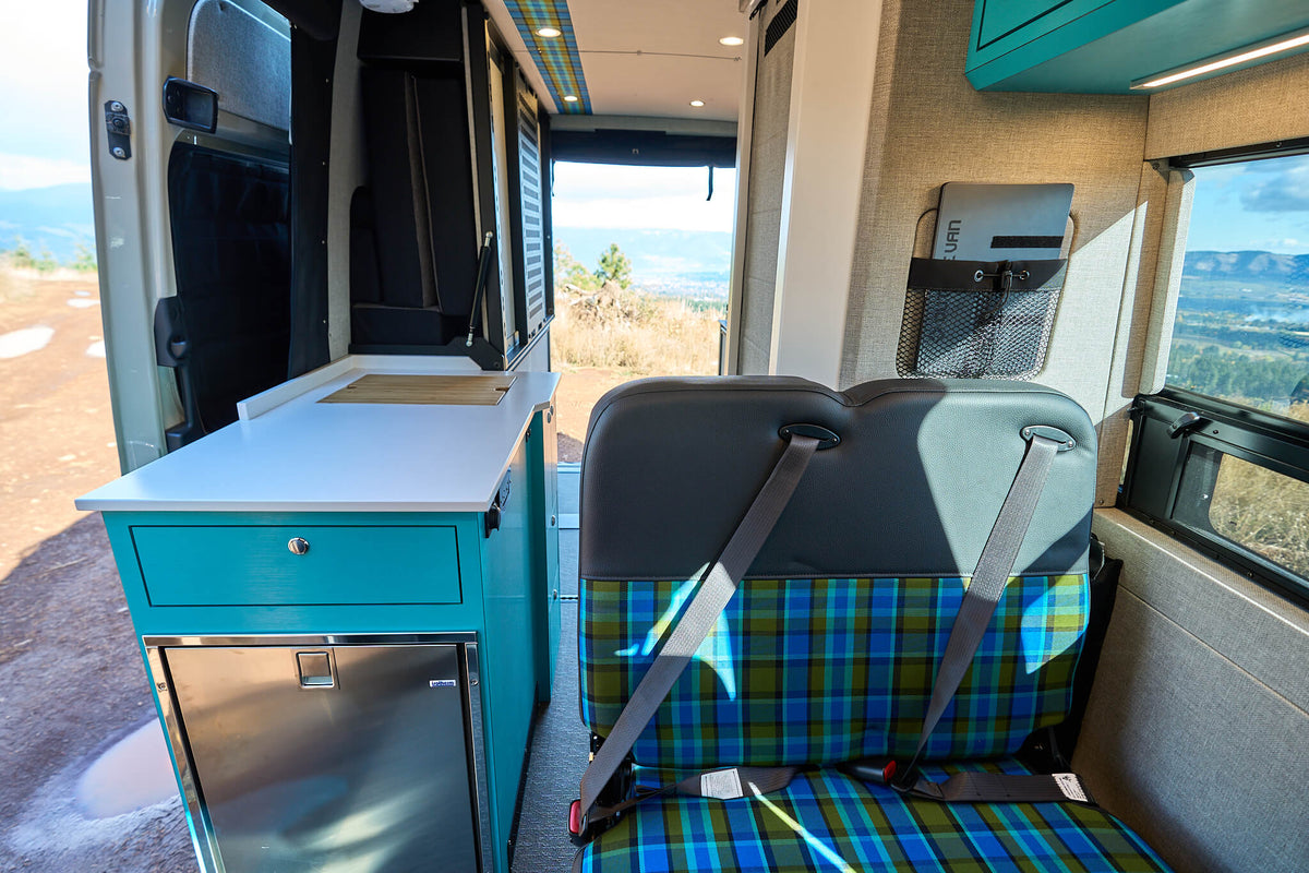 Black Camper Van / RV Sink | Hidden Sink
