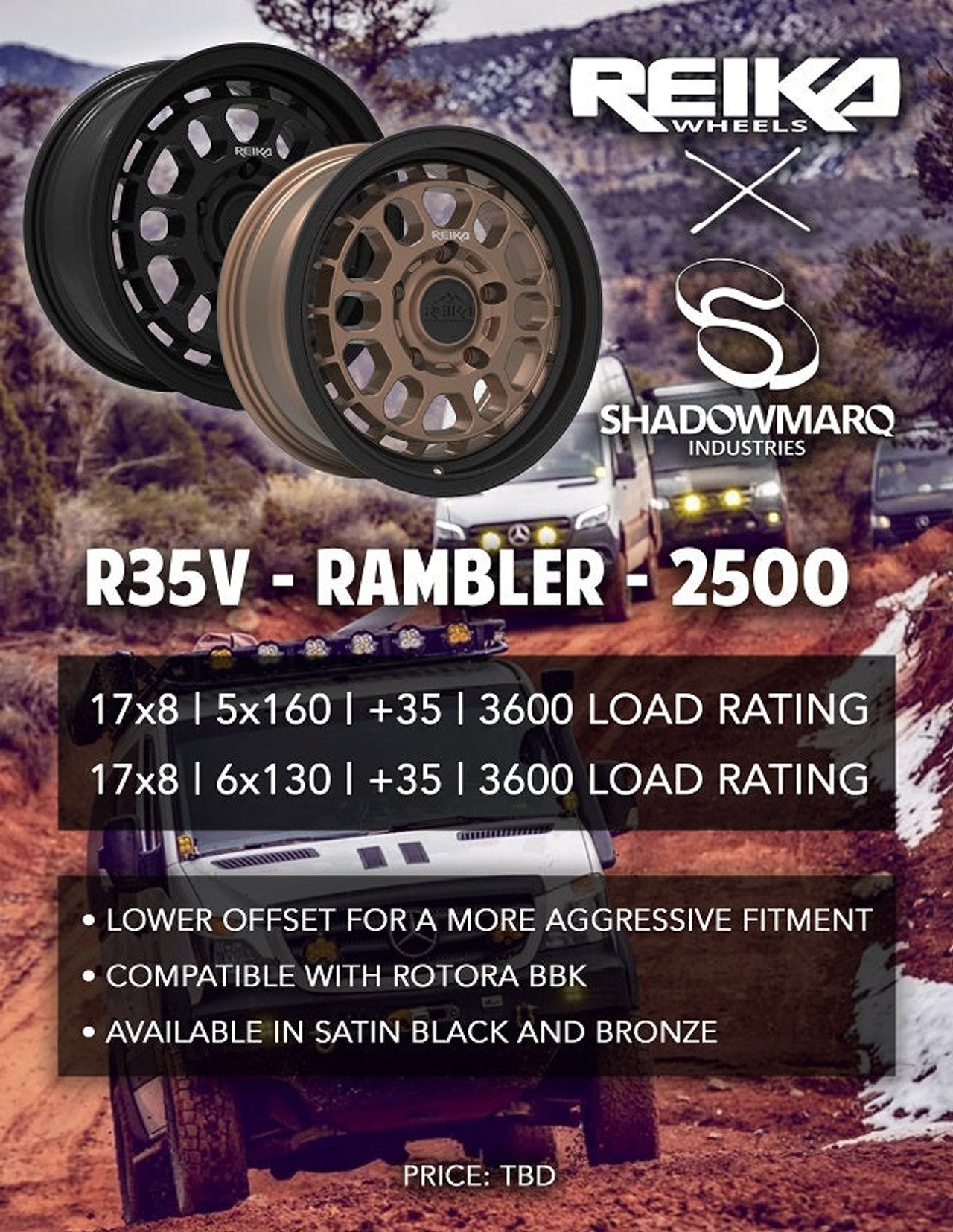 Reika Rambler R35V 2500 Black