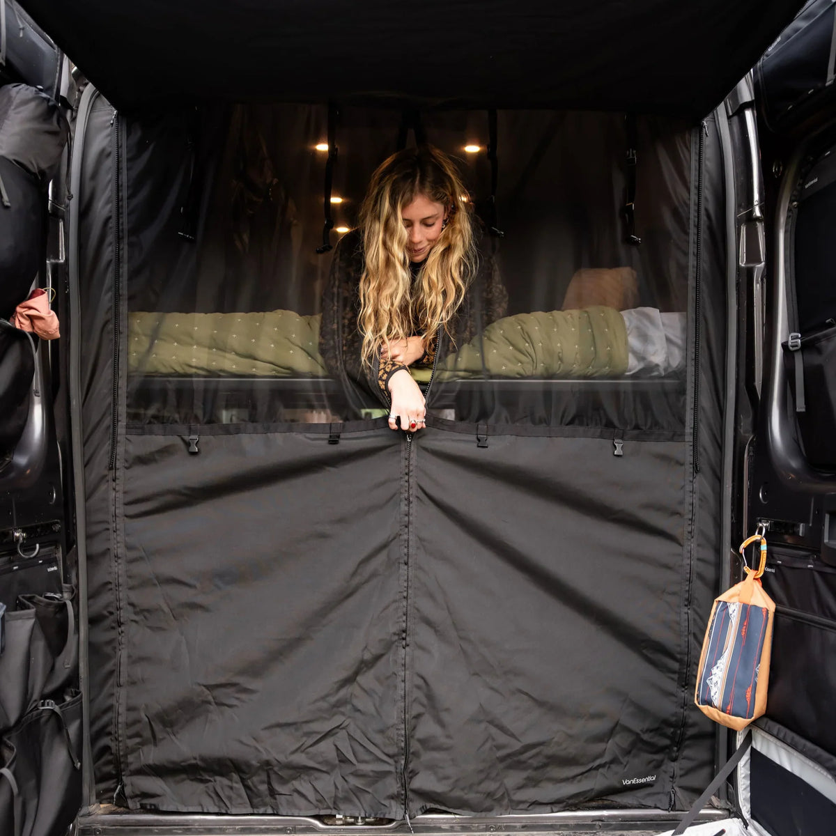 Ram ProMaster Rear Door Bug Screen | VanEssential