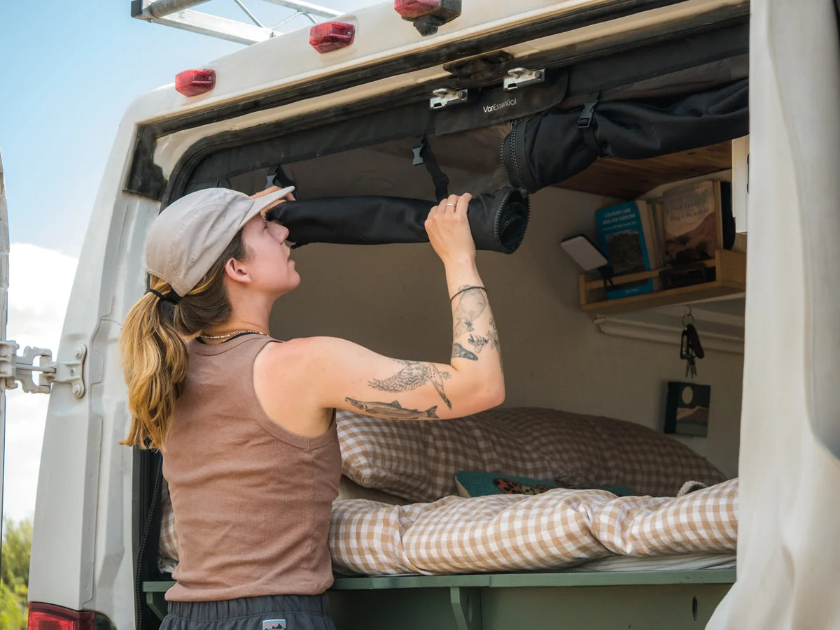 Ram ProMaster Rear Door Bug Screen | VanEssential