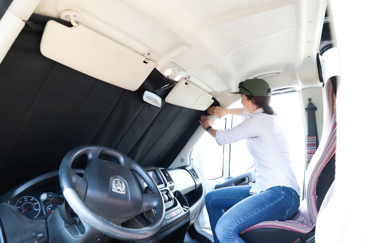 Ram ProMaster Reflective Windshield Cover | VanEssential