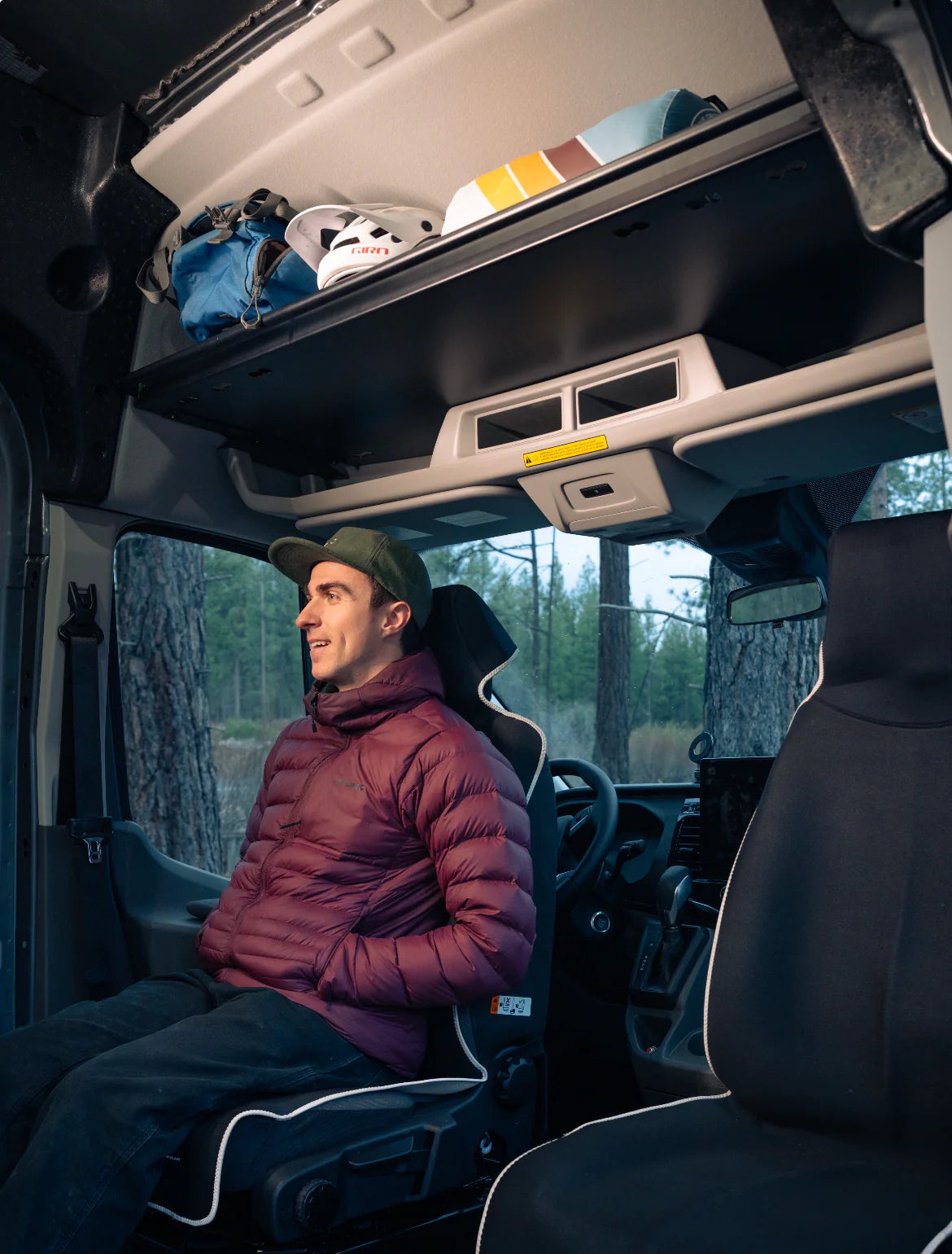 Ford Transit Headliner Shelf