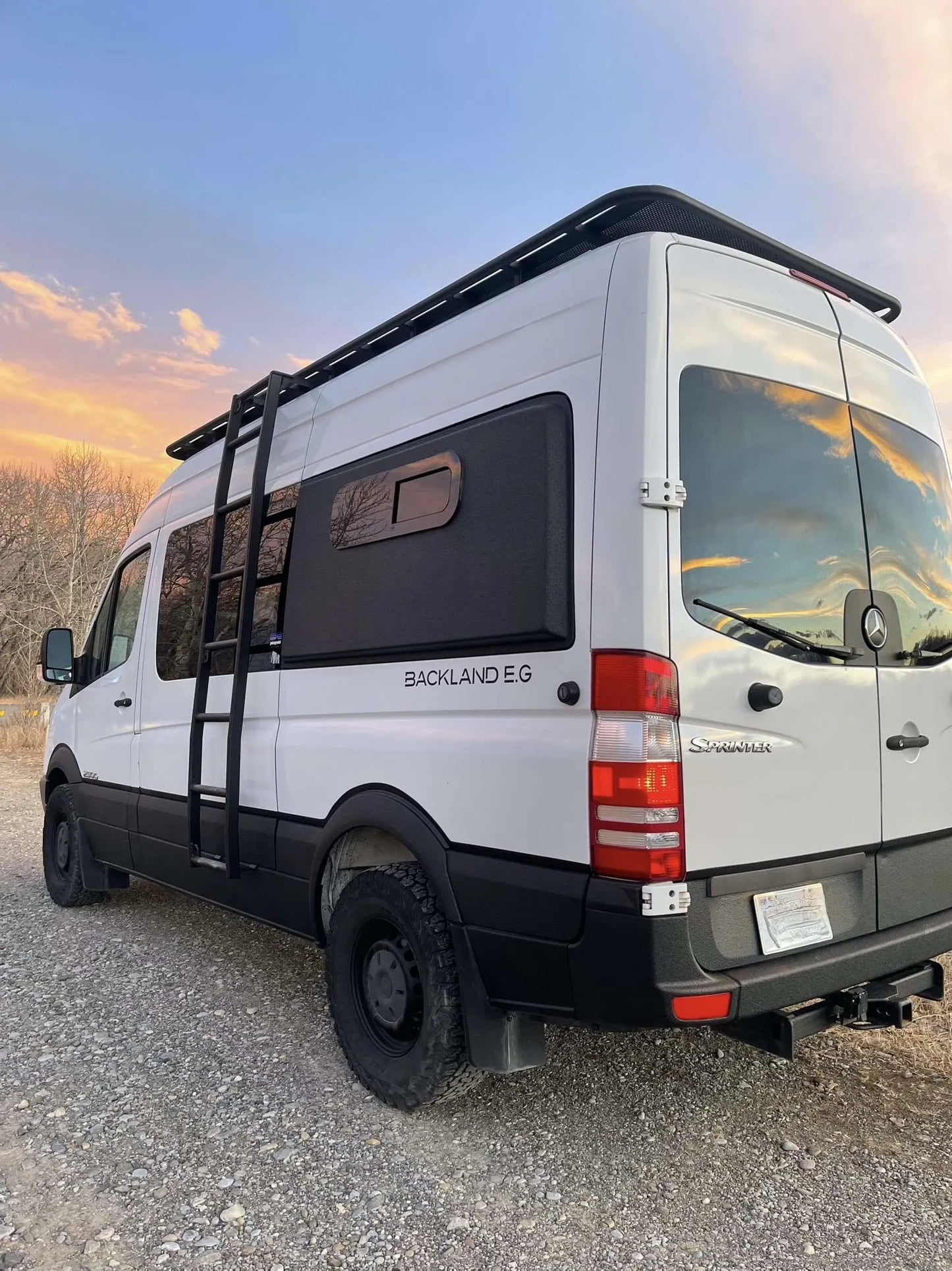 Sprinter van roof best sale deck